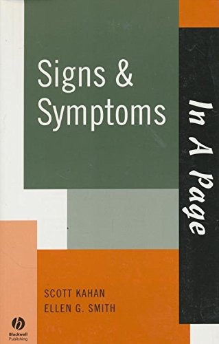 In a Page Signs and Symptoms