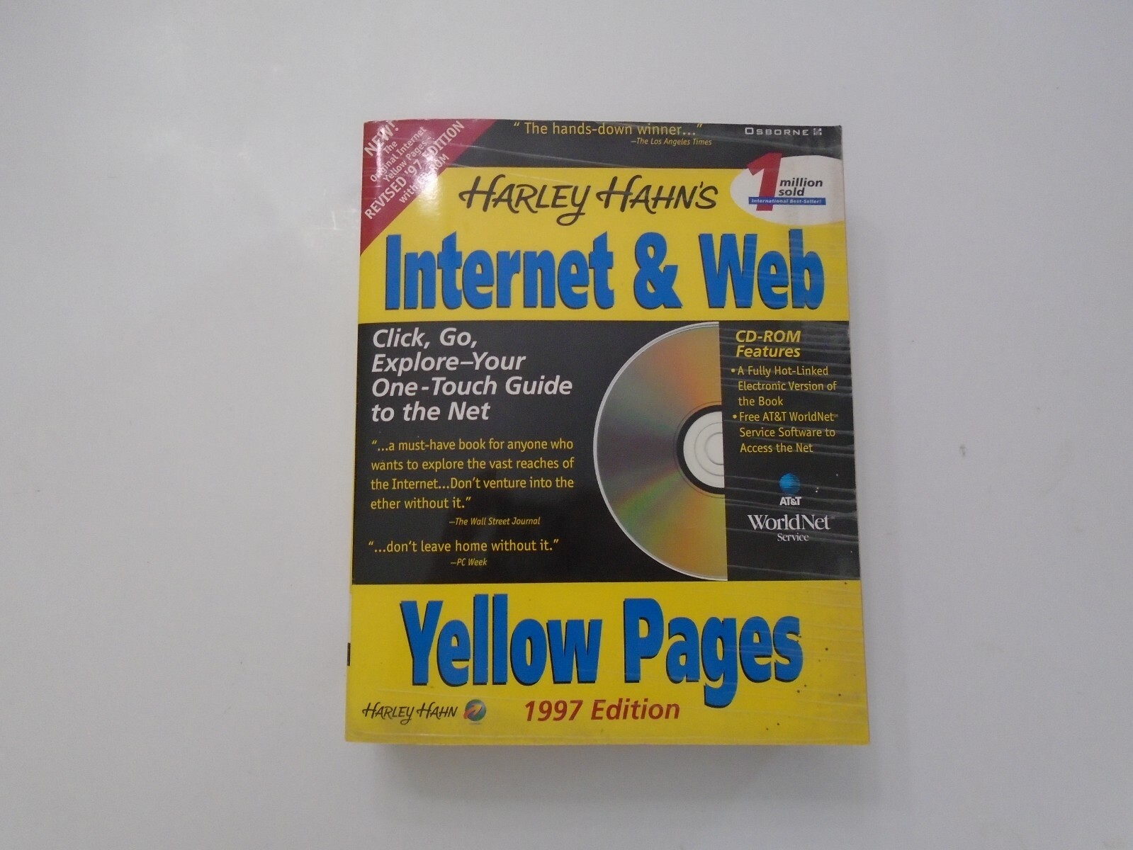 Harley Hahn’s Internet Yellow Pages by Harley Hahn (1996, CD-ROM / Trade PB)