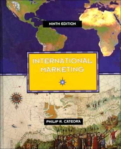 International Marketing (The Irwin – Hardcover, by Philip R. Cateora – Very Good