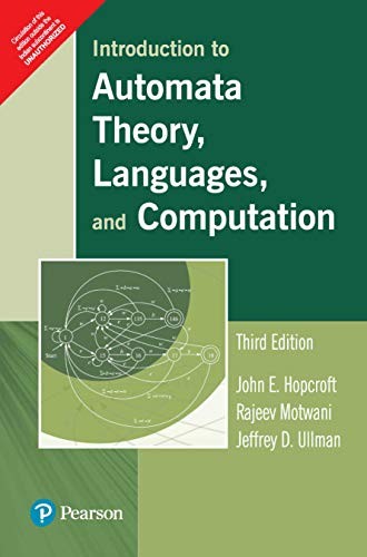 Introduction to Automata Theory, Languages, and Computation by Hopcroft John The