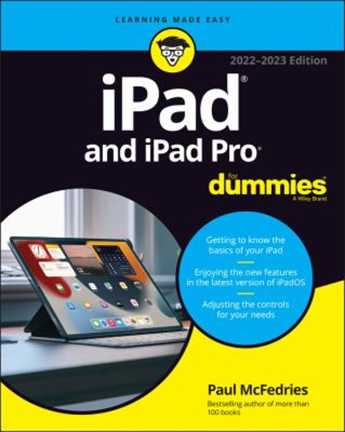 IPad and IPad Pro for Dummies Paperback Paul McFedries