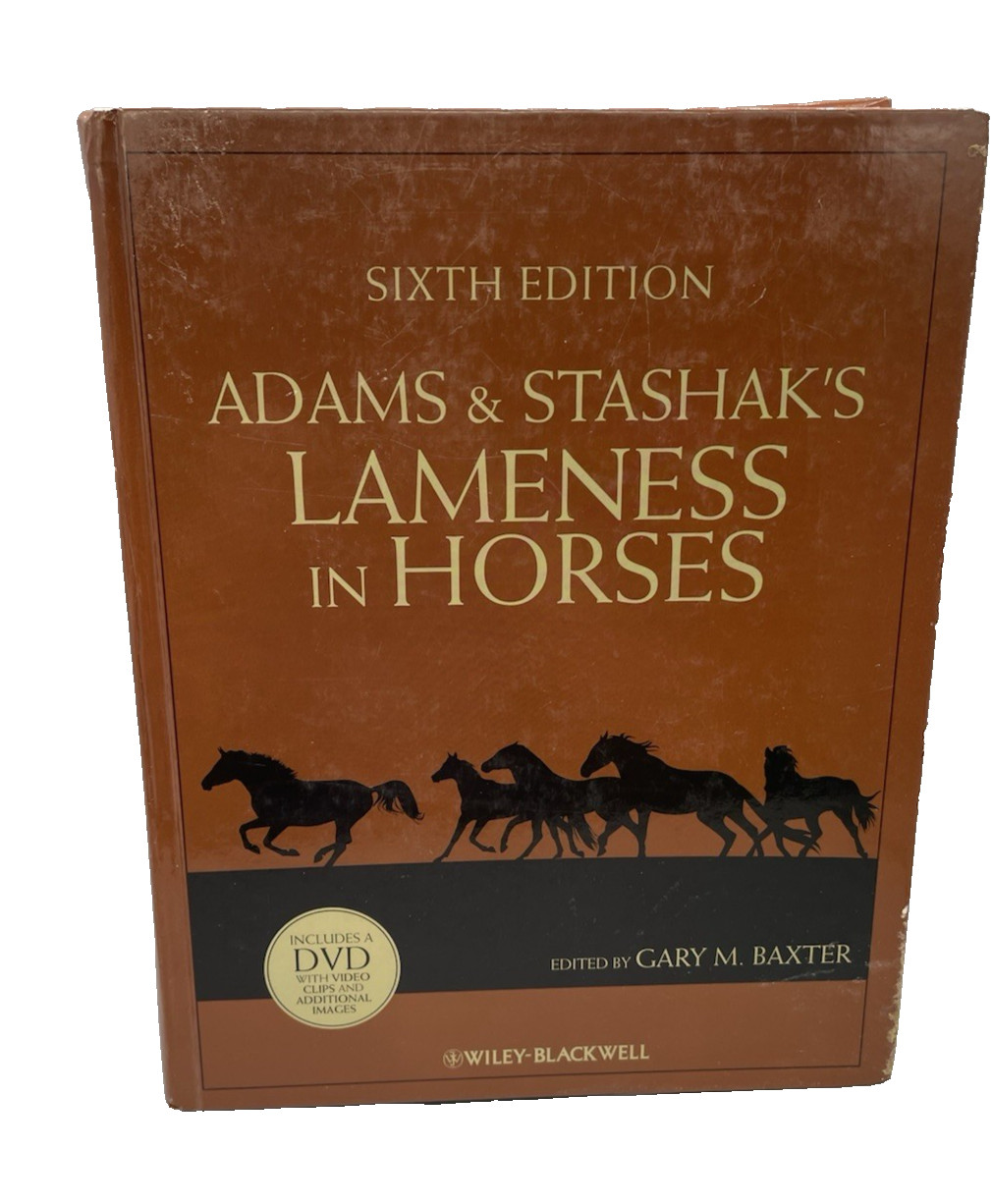 Adams and Stashak’s Lameness in Horses by Gary M. Baxter 2011 Hardcover No DVD