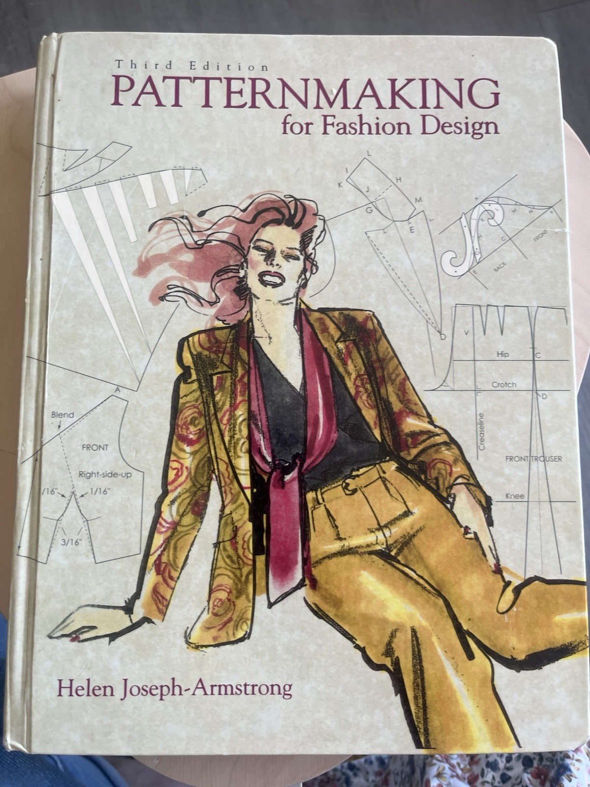 Patternmaking for Fashion Design 3rd Edition by Helen Joseph-Armstrong HC VG