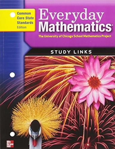 EVERYDAY MATHEMATICS, GRADE 4, CONSUMABLE STUDY LINKS By Bell E T Al. BRAND NEW