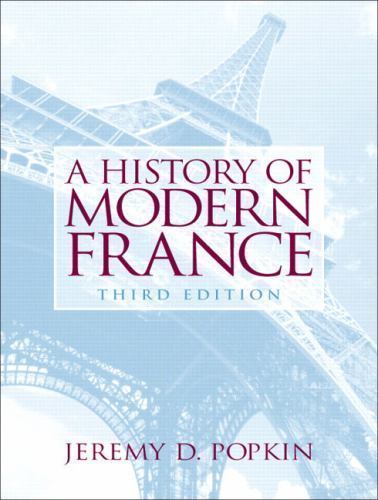 A History of Modern France, Popkin, Jeremy, 9780131932937