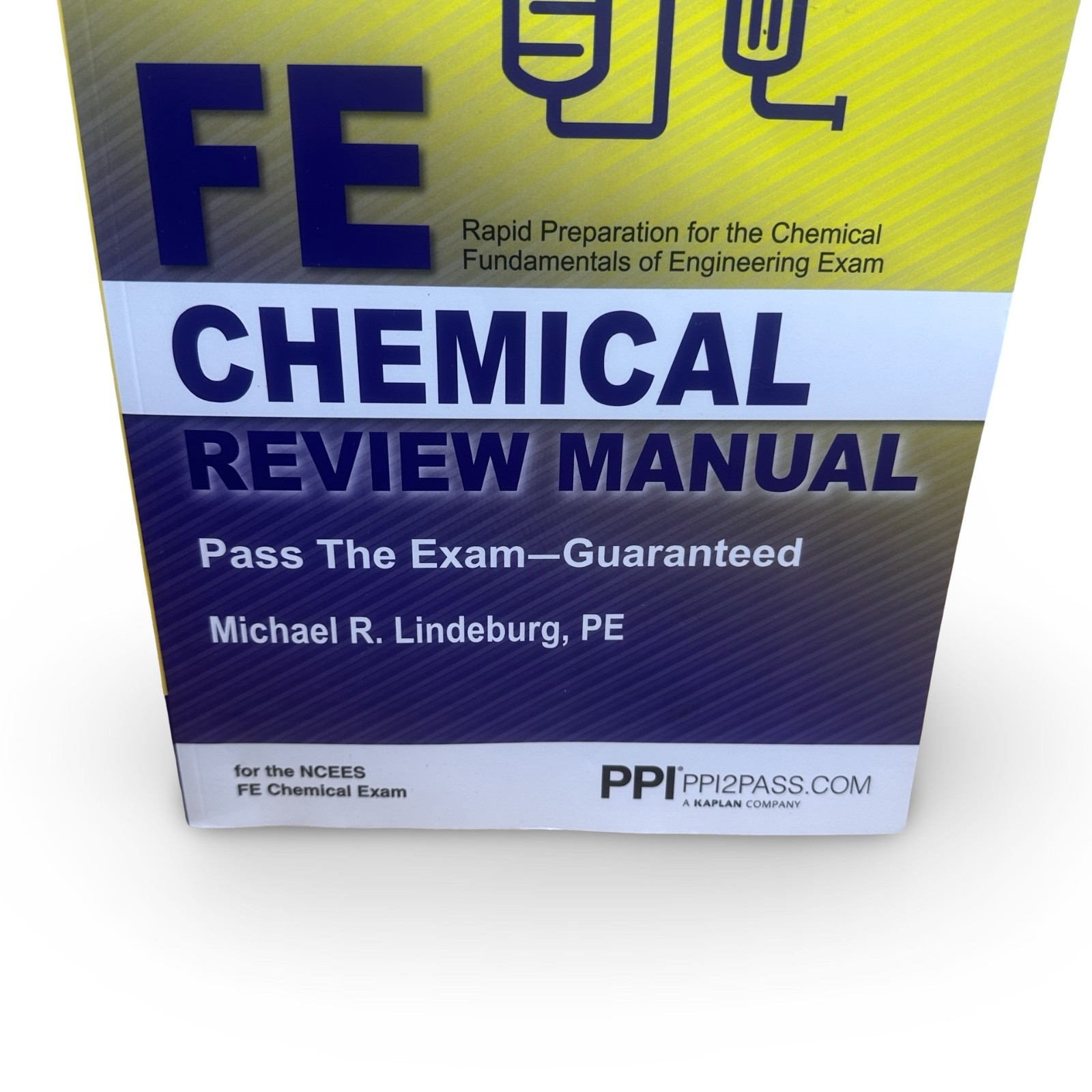 FE Chemical Review Manual Michael R. Lindeburg PE NCEES Exam Prep Book -New