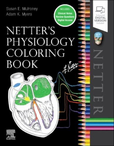 Netter’s Physiology Coloring Book, Paperback by Mulroney, Susan; Myers, Adam,…