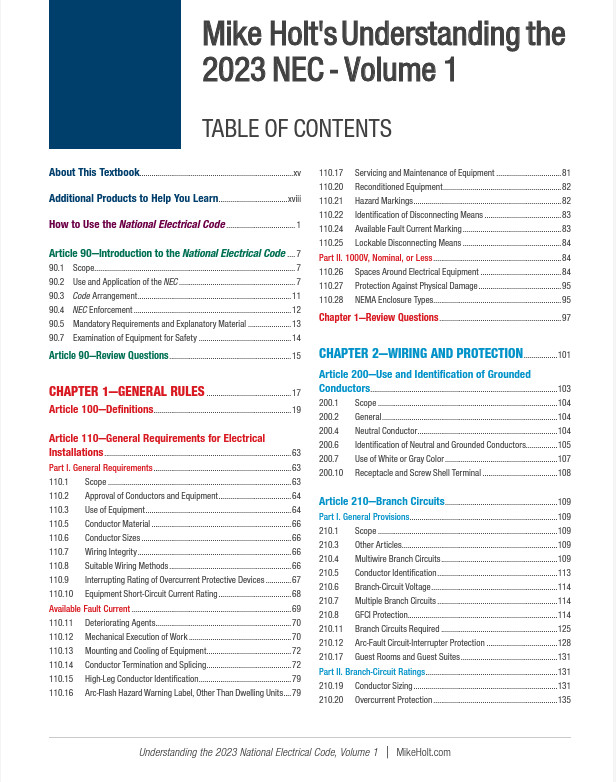 Mike Holt’s 2023 Master Comprehensive Exam Prep DVD Library