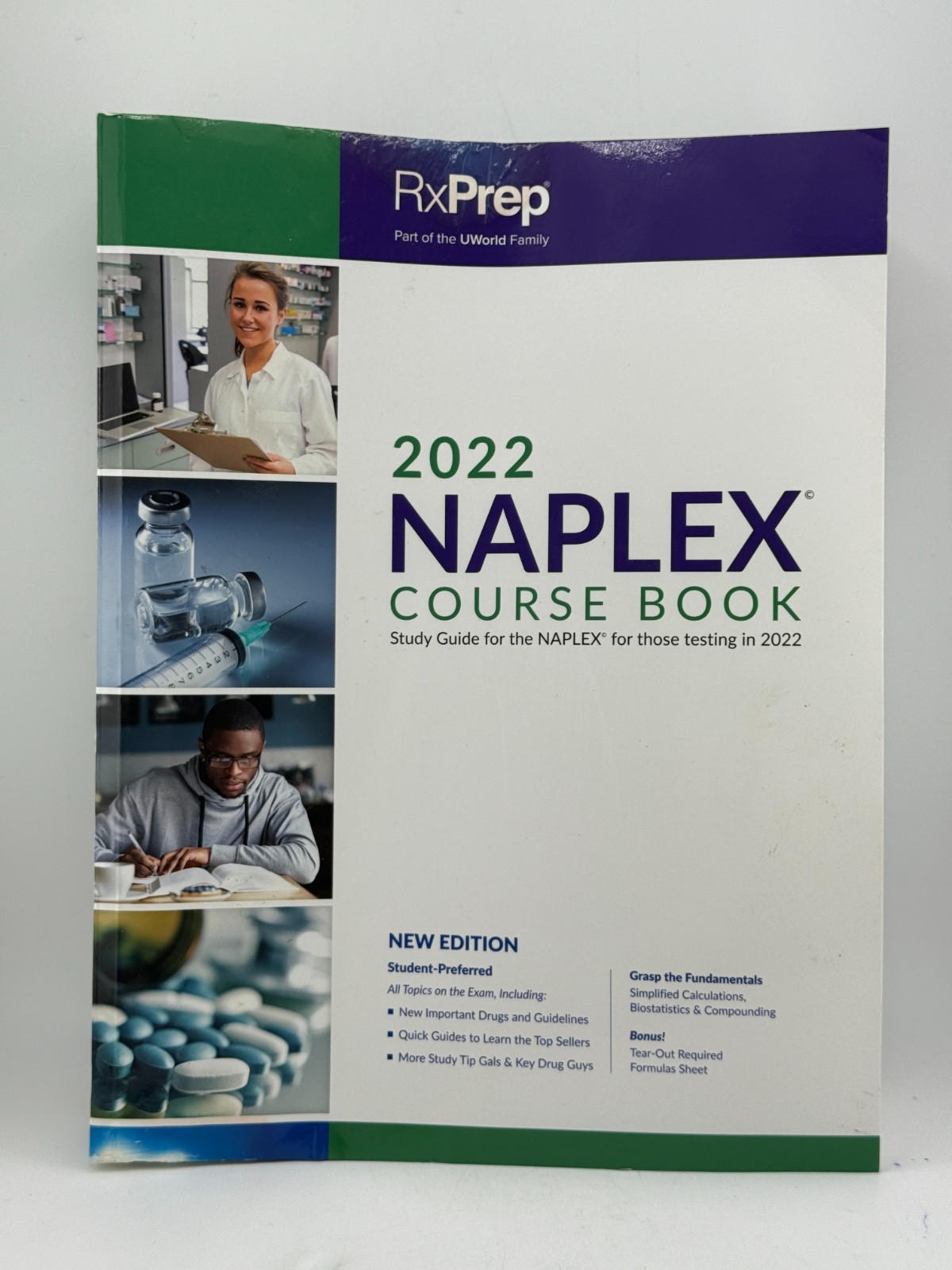 RxPrep 2022 NAPLEX Course Book by RxPrep (2021, Trade Paperback)
