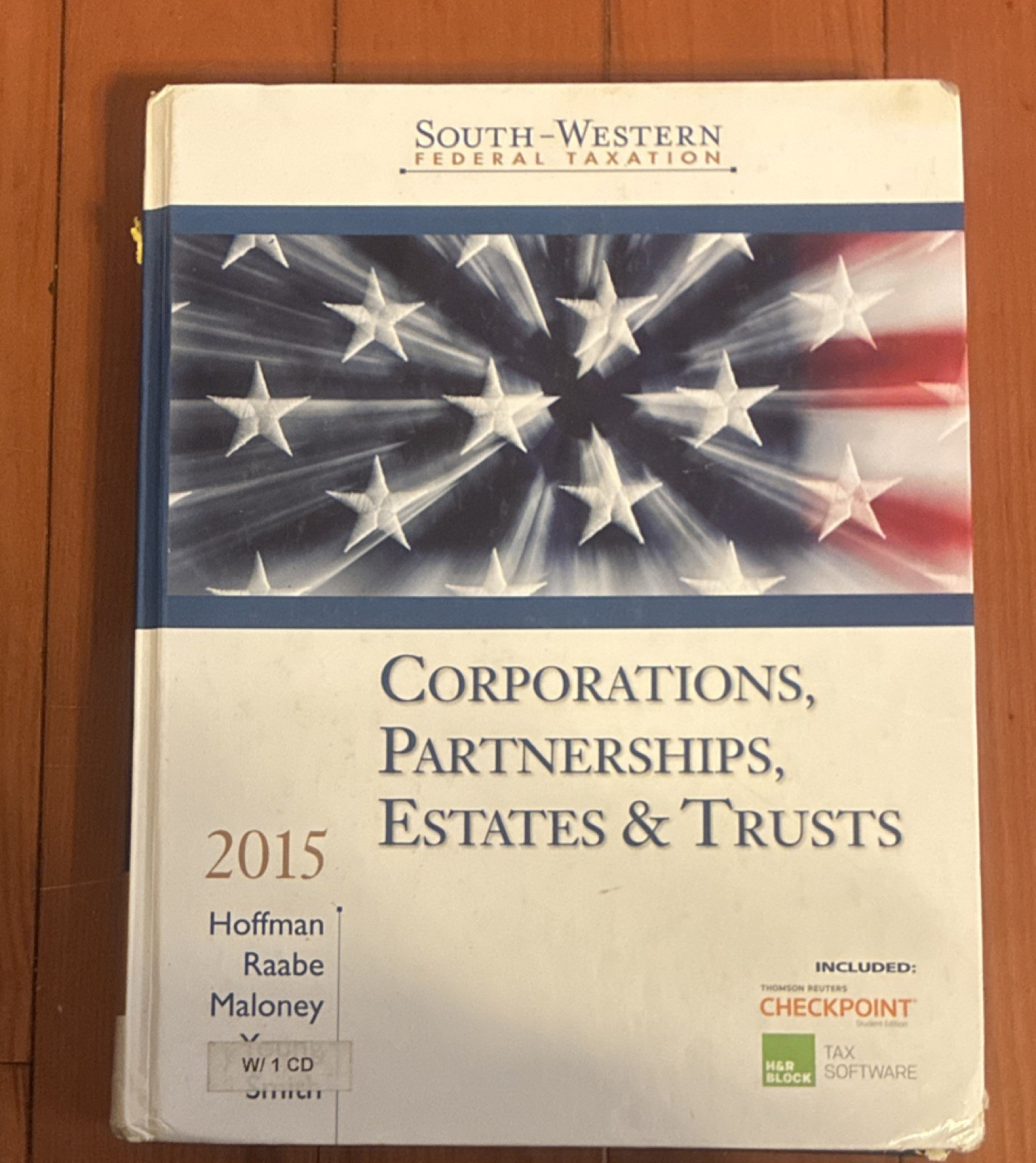 Cengage South-Western Federal Taxation 2015 Corporations Partnerships Hoffman