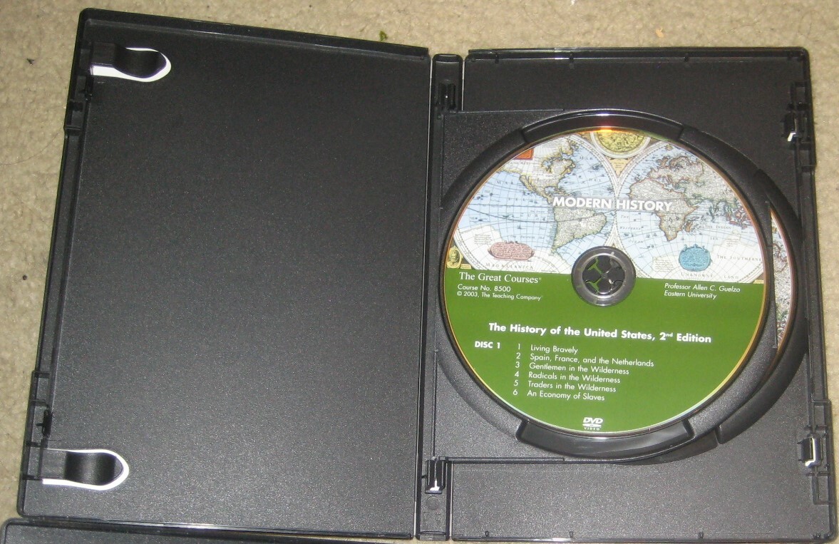The History of the United States (2003, book, DVD) Great Courses Teaching Co.