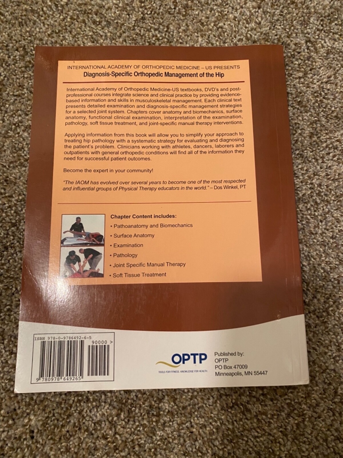 Diagnosis-Specific Orthopedic Management of the Hip by Valerie Phelps, Omer…