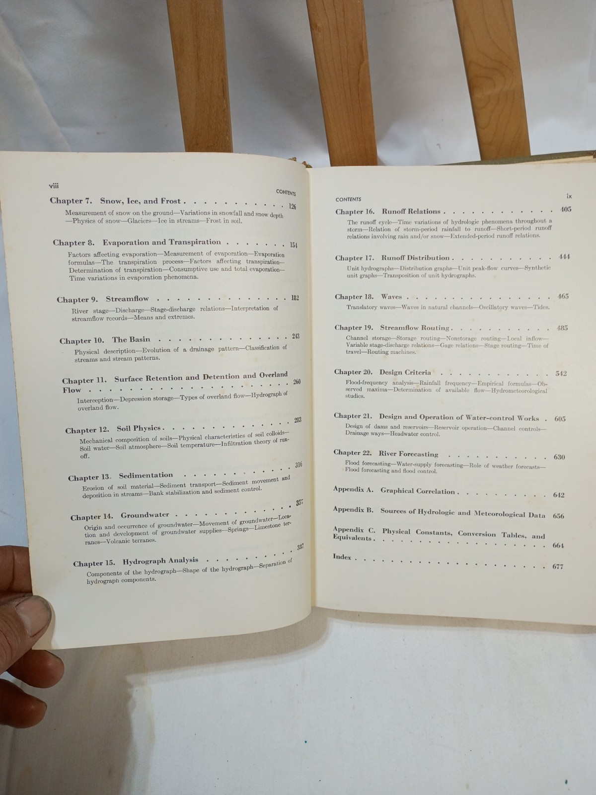 Applied Hydrology: McGraw-Hill Civil Engineering Series 1949