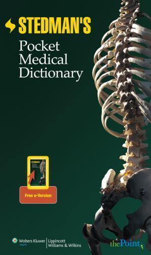 Stedman’s Pocket Medical Dictionary – 9780781779500, paperback, Stedmans Editor