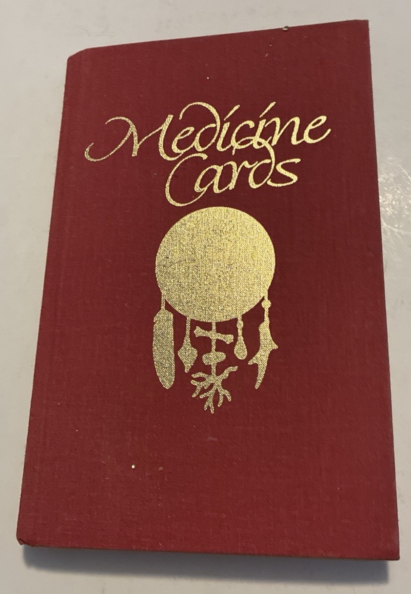 Medicine Cards By Jamie Sams & David Carson Native American Animal Tarot 1988 HC