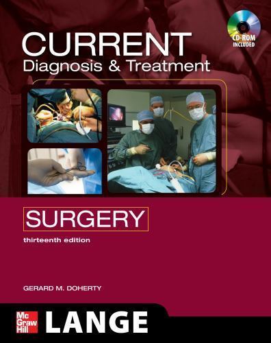 CURRENT Diagnosis and Treatment Surgery: Thirteenth Edition (LANGE CURRENT…