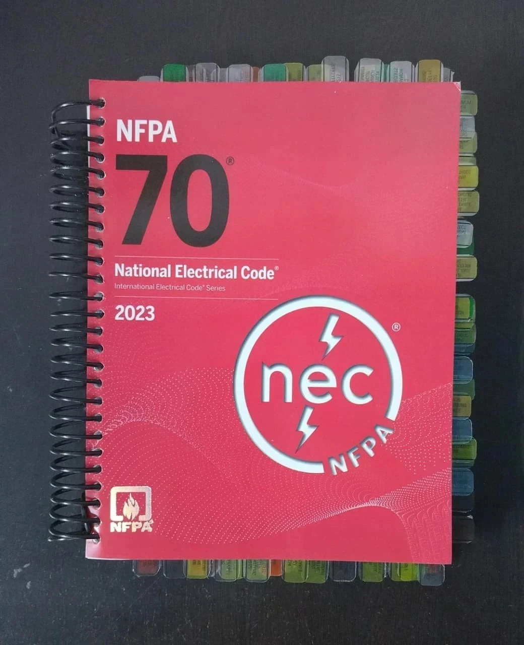NFPA 70 National Electrical Code 2023 NEC Spiral Fully Pre Tabbed Free Shipping