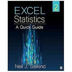 Excel Statistics: A Quick Guide – Neil J Salkind, 9781452257921, paperback, new