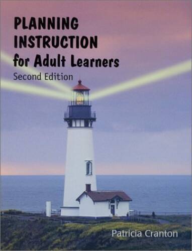 Planning Instruction for Adult Learners – Paperback By Cranton, Patricia – GOOD