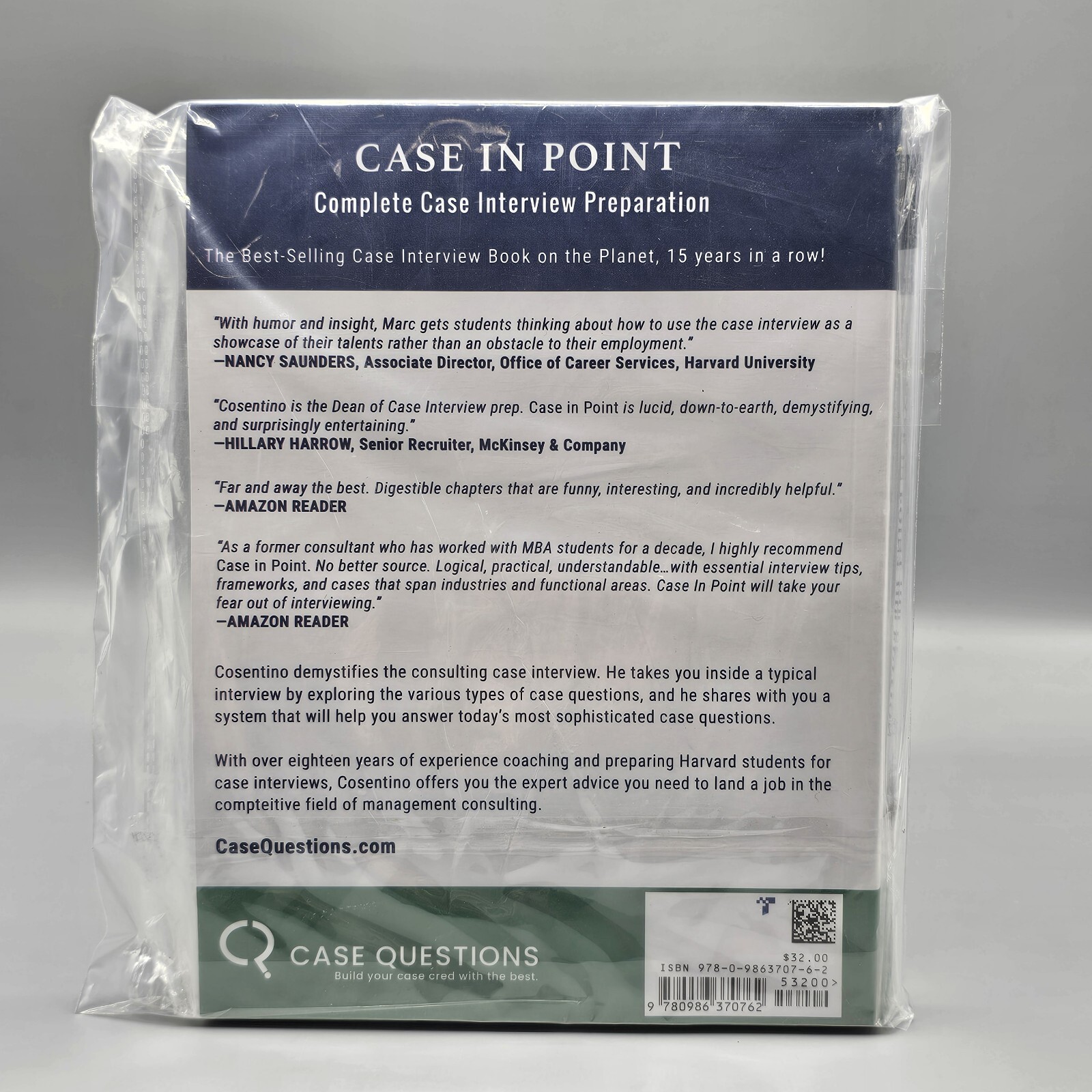 Case in Point 11th Edition Complete Case Interview Preparation Paperback USA