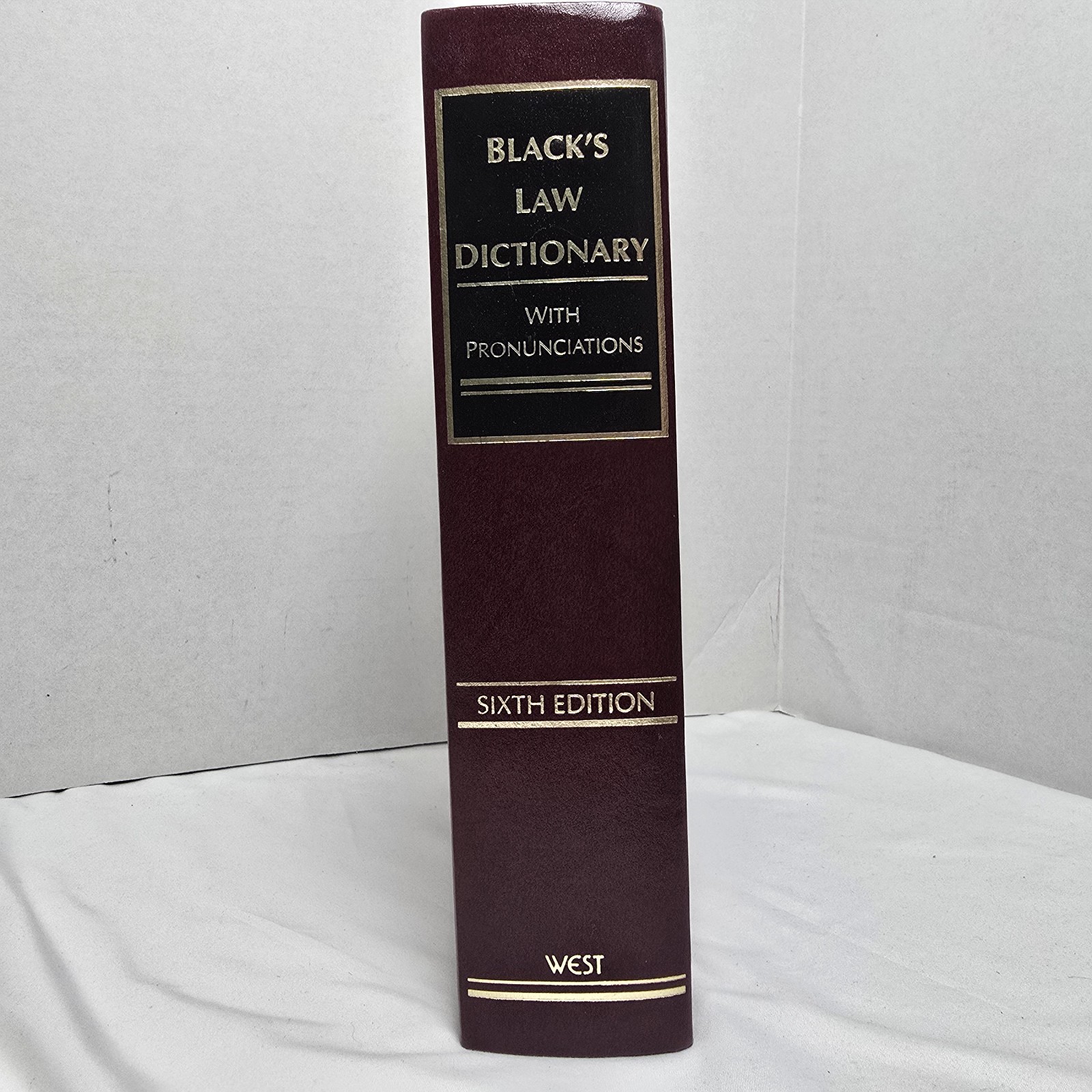 Black’s Law Dictionary with Pronunciations 6th Edition Centennial Edition 1994