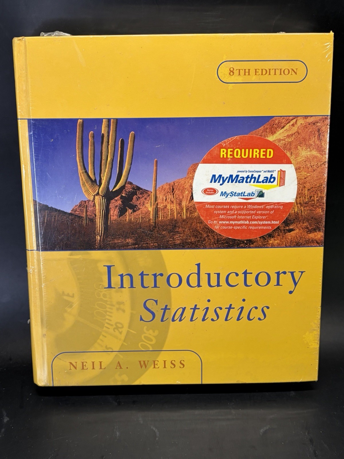 Introductory Statistics by Neil A. Weiss (8th Edition) – BRAND NEW SEALED