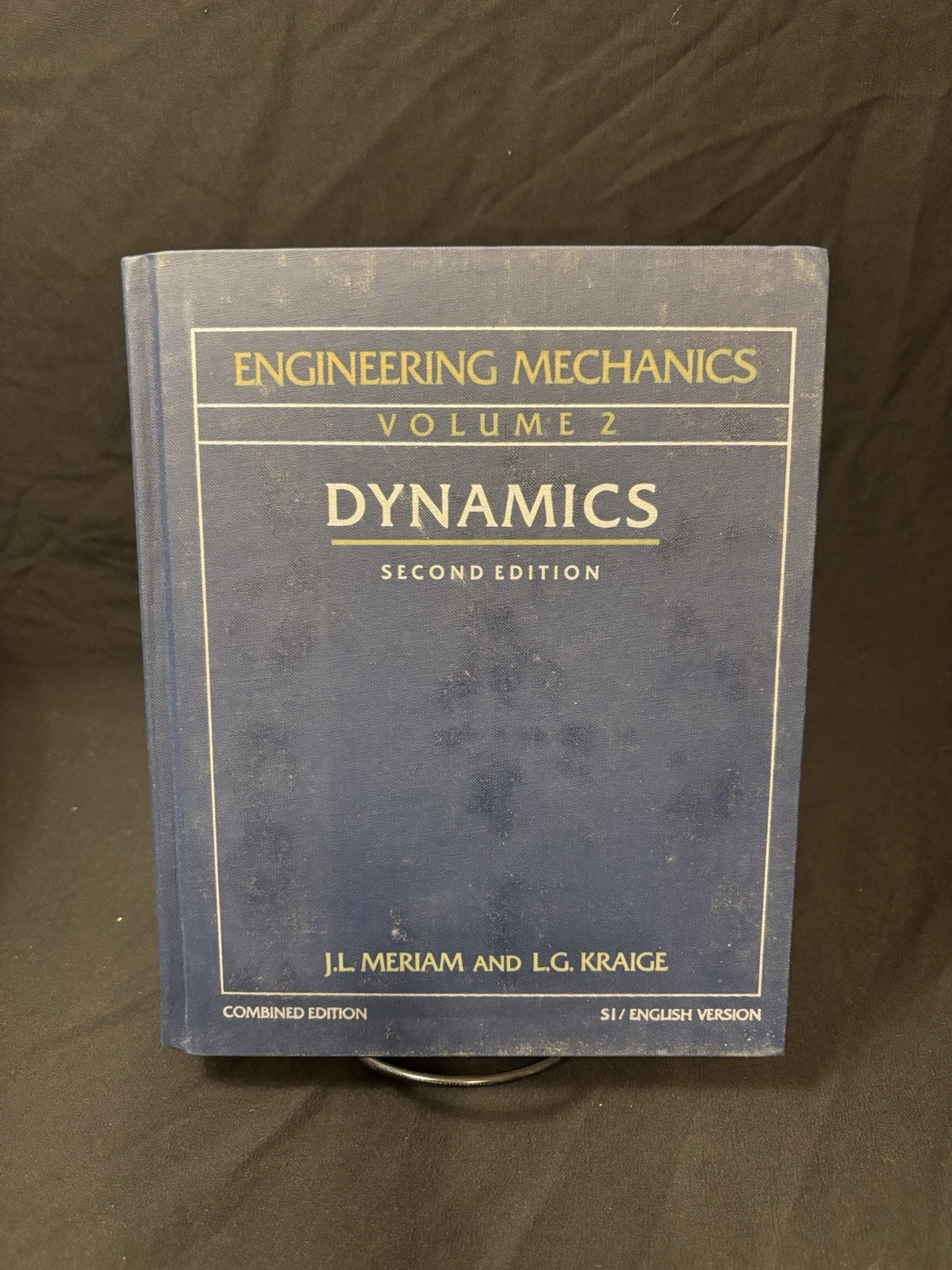 Engineering Mechanics Dynamics 2nd Ed Meriam Kraige; J. L. Meria 1986 Hardcover