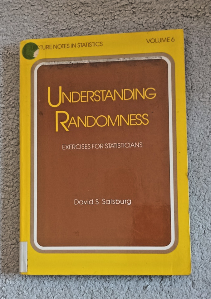 UNDERSTANDING RANDOMNESS David Salsburg USA
