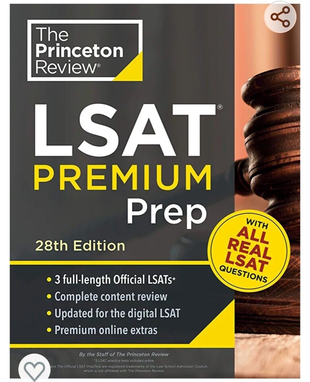 Graduate School Test Preparation Ser.: Princeton Review LSAT Premium Prep, 28th