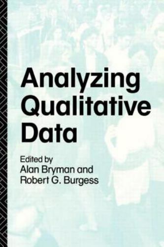 Analyzing Qualitative Data, Paperback by Bryman, Alan; Burgess, Robert G. (ED…