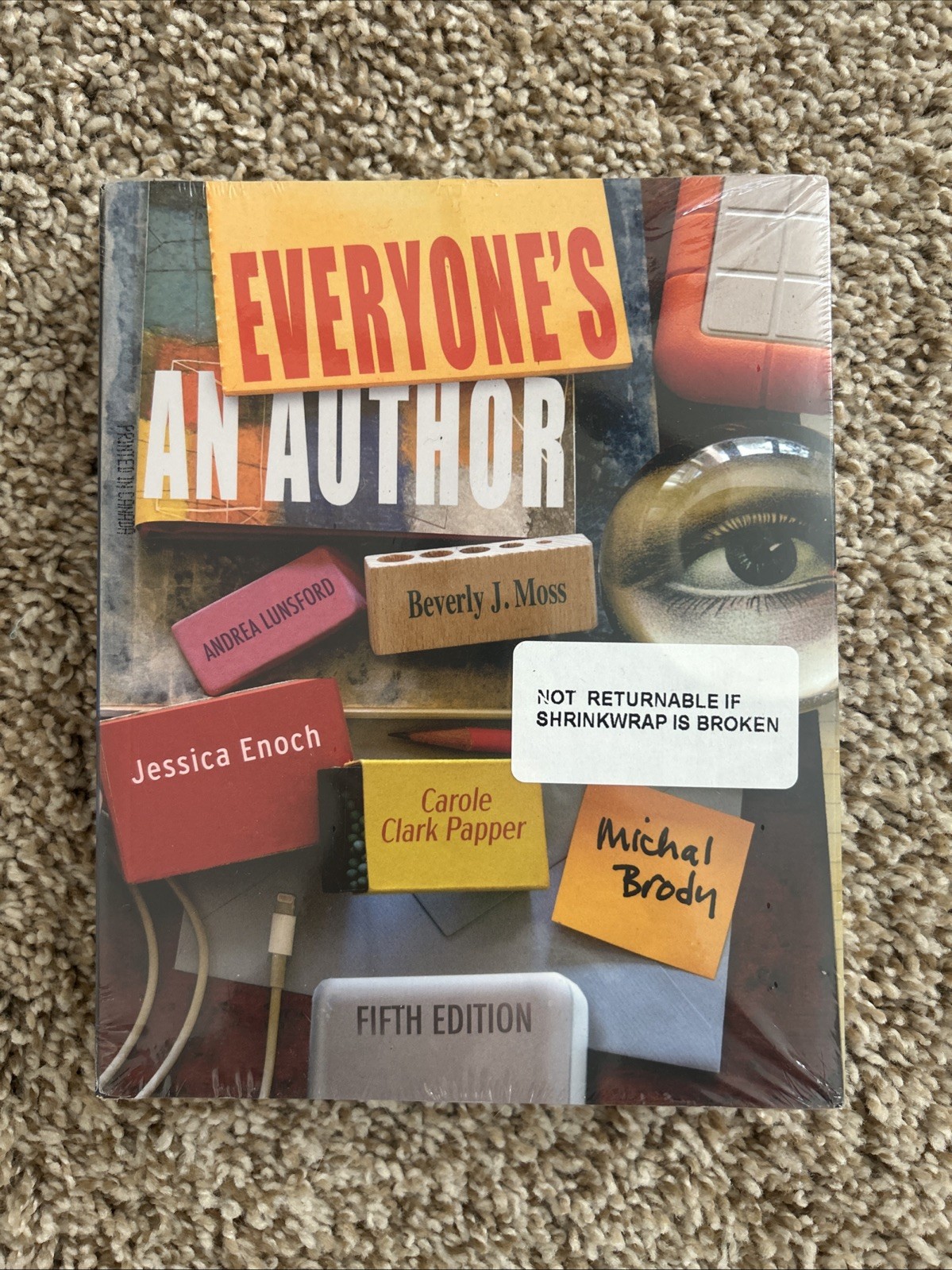 Everyone’s An Author Fifth Edition Moss, Lunsford New Shrink Wrapped