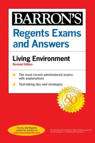Regents Exams and Answers: Living Environment Revised Edition (Barrons R – GOOD