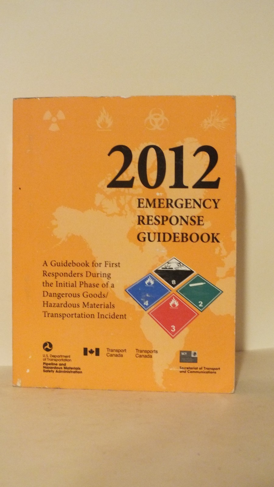 2012 Emergency Response Guidebook: Pocket – Paperback, by D.O.T.