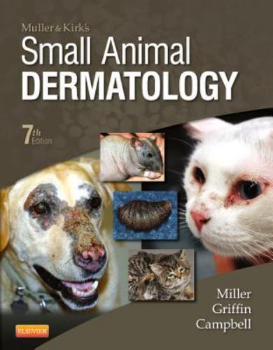 Muller & Kirk’s Small Animal Dermatology, Hardcover by Miller, William H., Jr…