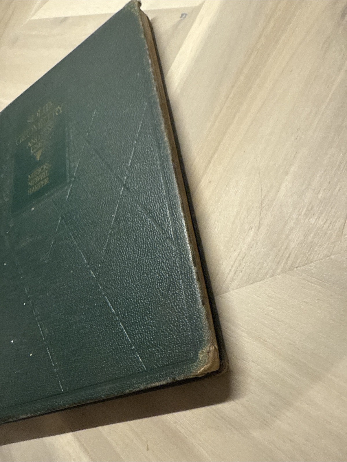 1935 Solid Geometry and Its Uses School Enlarged Revised Hardcover Row Peterson