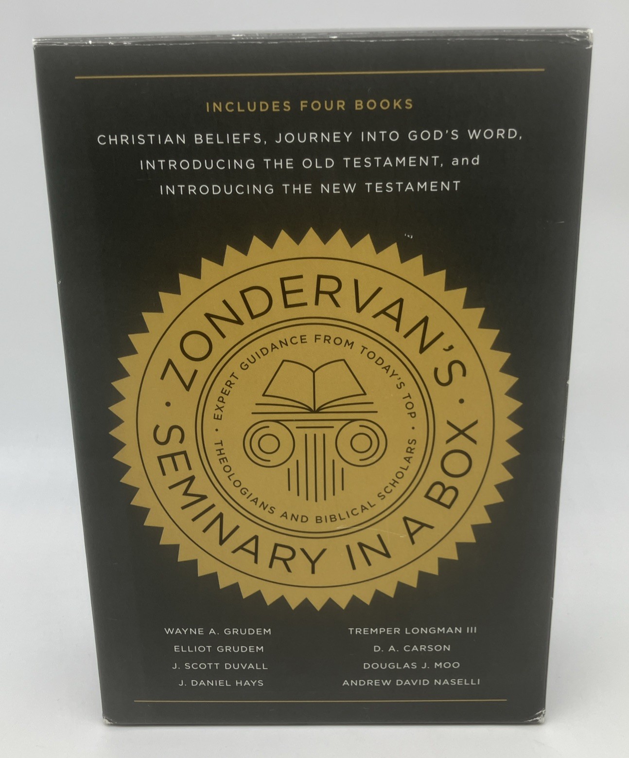 Zondervan’s Seminary In A Box – 4 Book Christian Theology Set Rare