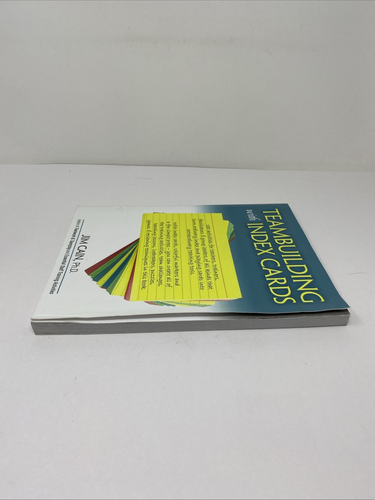 Teambuilding with Index Cards by James Cain (2019, Trade Paperback)