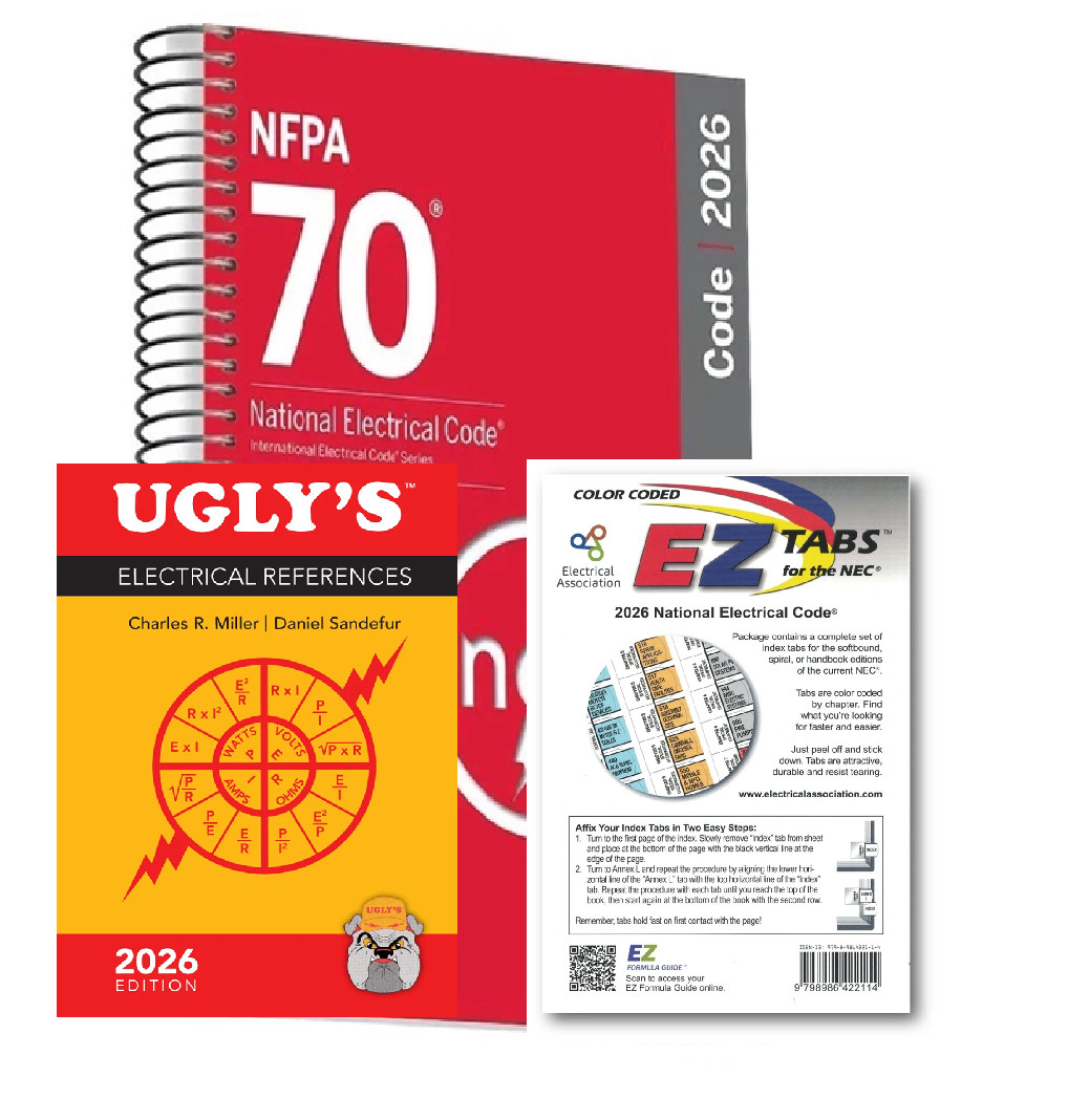 National Electrical Code 2026 Spiral + Ugly 26 SP + EZ tab 2026 USA STOCK