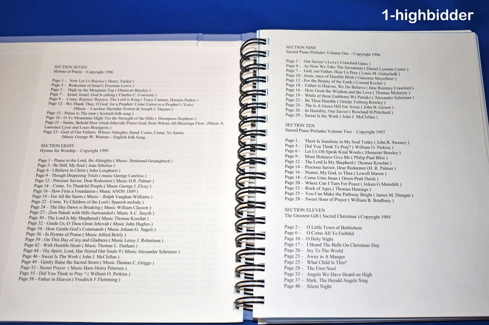 Masterworks: Marvin Goldstein Pianist Spiral-Bound 11 Songbooks in One! LDS