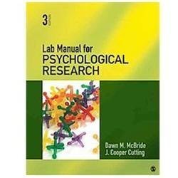 Lab Manual for Psychological Research by J. Cooper Cutting and Dawn M….