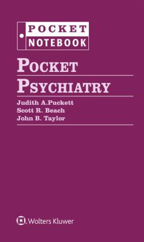 Pocket Psychiatry Spiral Scott R., Puckett, Judith, Taylor, John