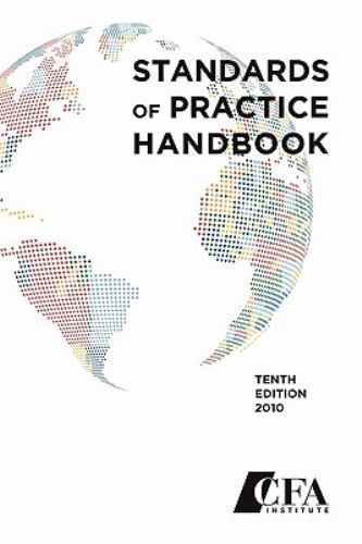 Standards of Practice Handbook by Cfa Institute