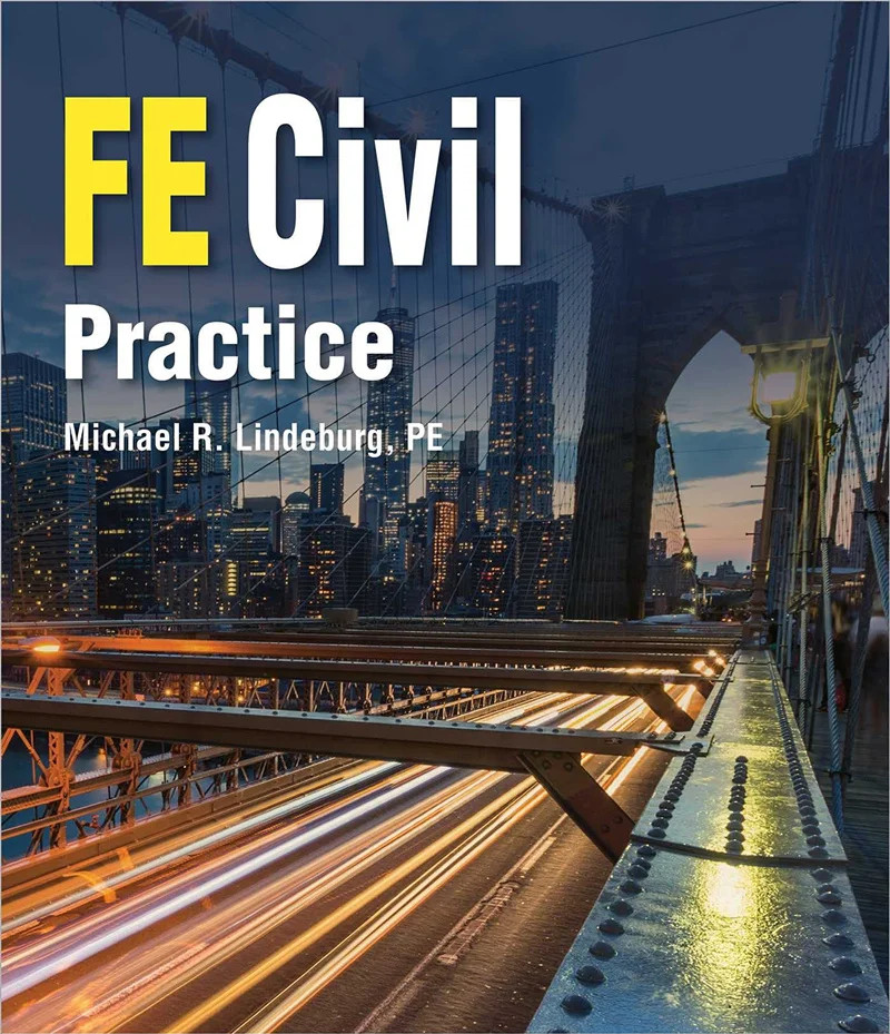FE Civil Practice Problems 1st Edition Fundamentals of Engineering Exam Book