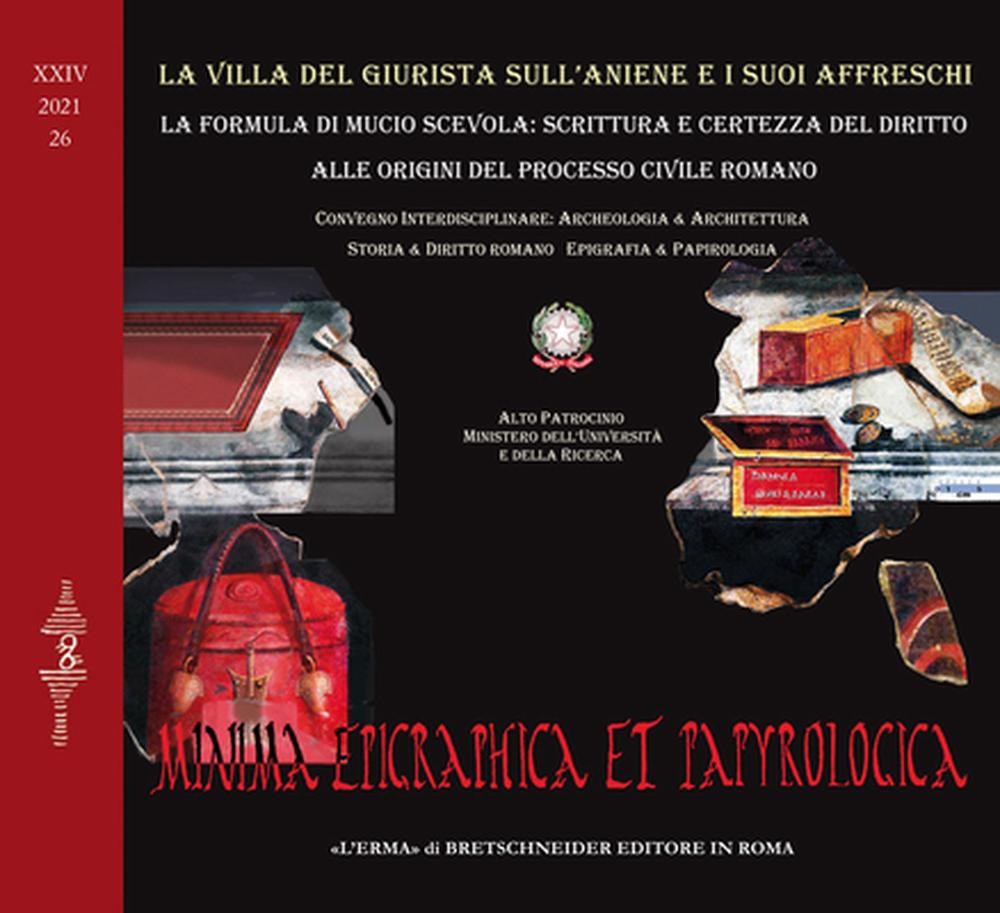 Minima Epigraphica Et Papyrologica. Anno XXIV. 2021 Fasc. 26: Laboratorio Di Epi