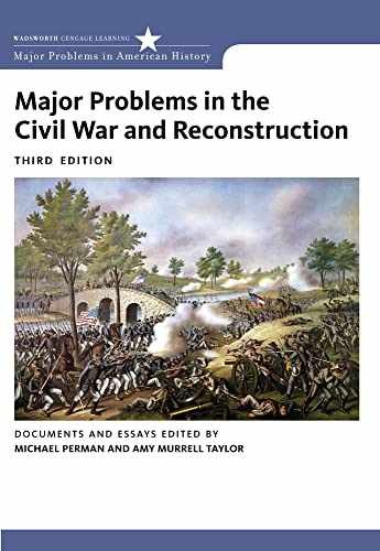 Major Problems in the Civil – Paperback, by Perman Michael; Taylor – Very Good
