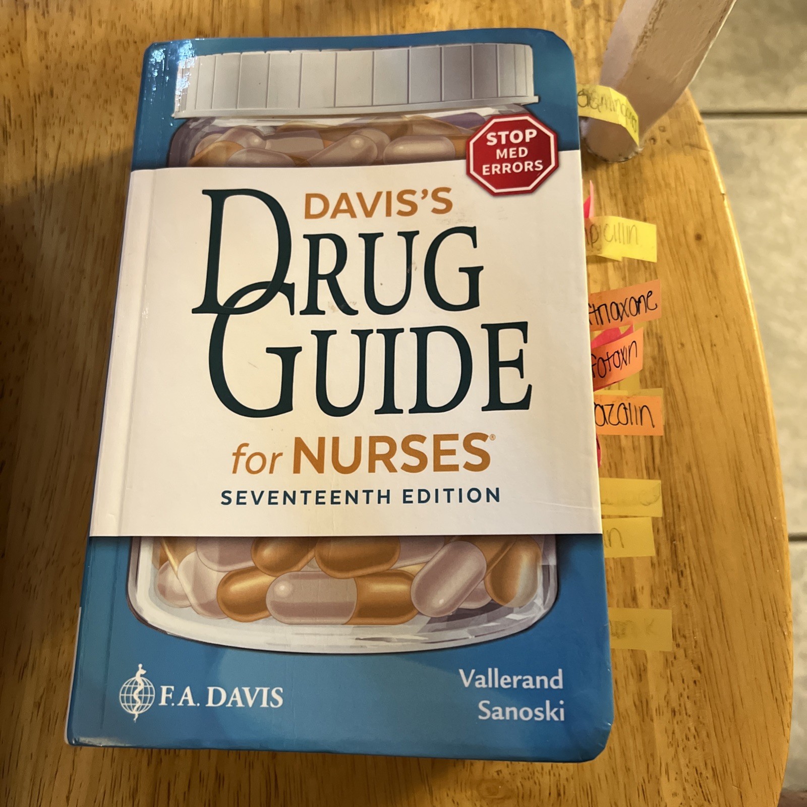 Davis’s Drug Guide for Nurses by Vallerand & Sanoski (2020, Trade Paperback)