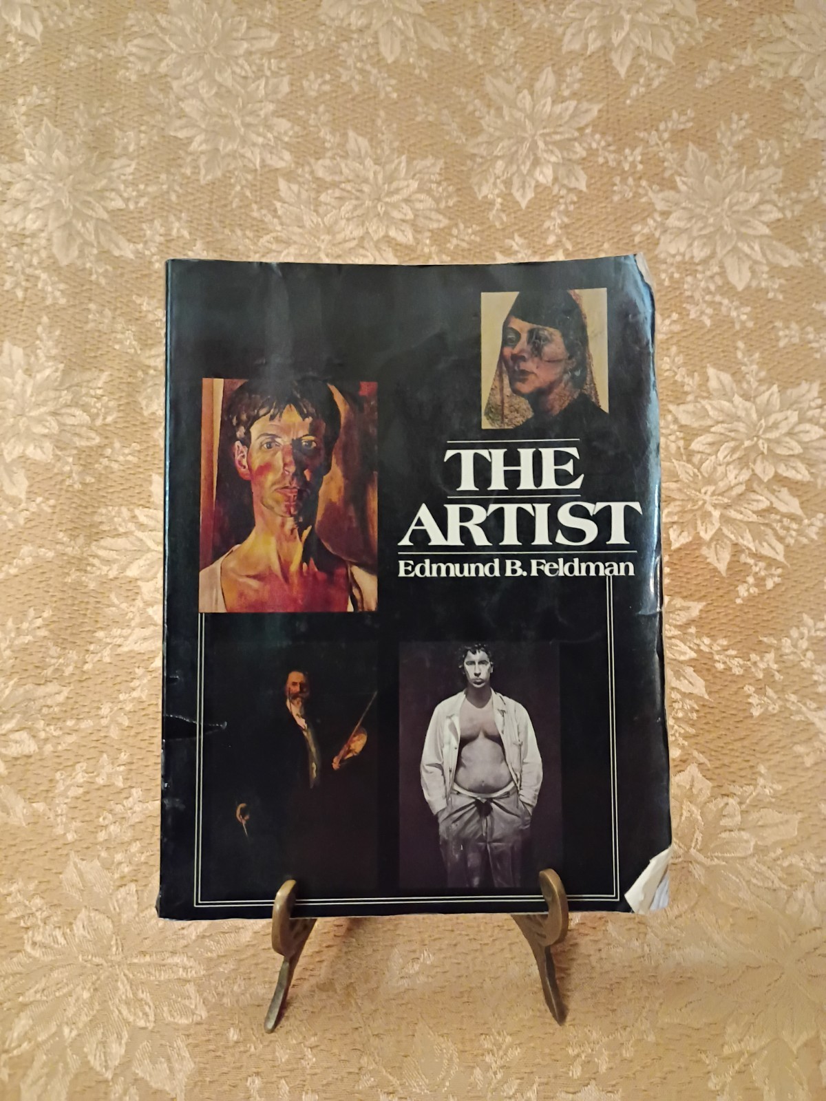 The Artist Edmund B Feldman 1982 Hardcover Prentice-Hall Art History Study Book