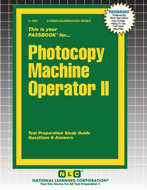 Photocopy Machine Operator Ii