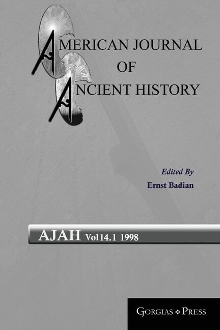 American Journal Of Ancient History 14 1