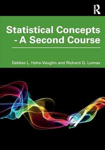Statistical Concepts – A Second – Paperback, by Hahs-Vaughn Debbie L. – New h